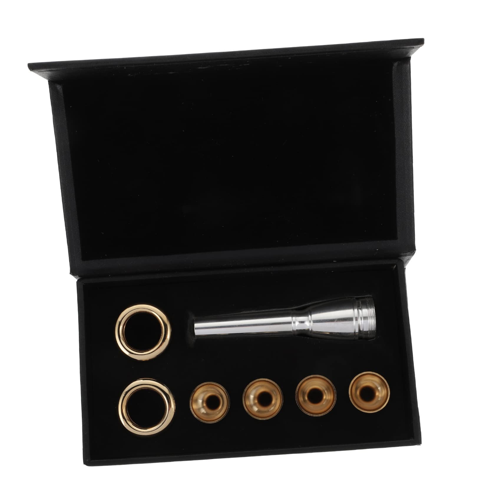 Totority Mouthpiece Set for Trumpet Brass Trumpet Accessories Lightweight Design for Easy Carrying Storage
