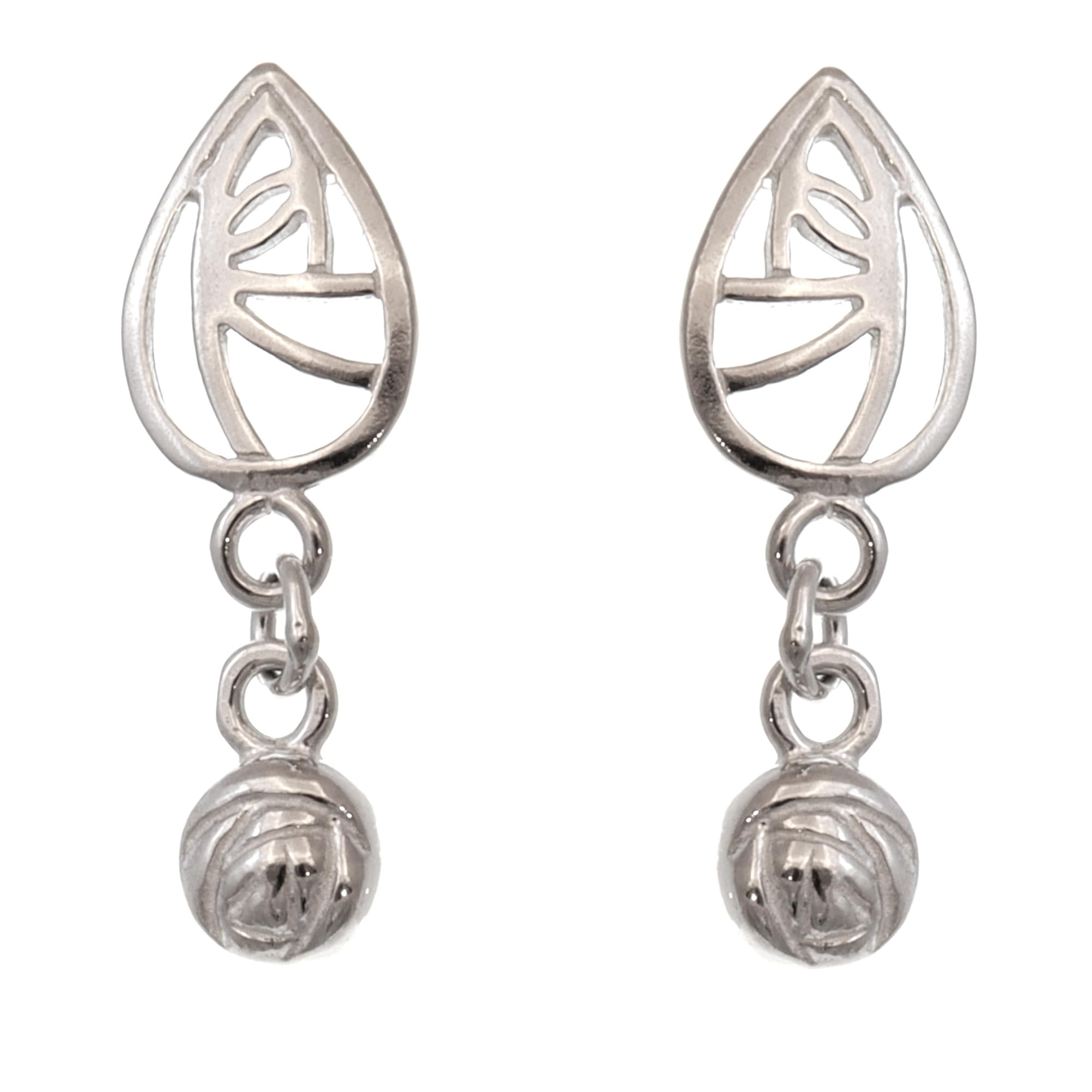 Alexander Castle Charles Rennie Mackintosh - Pendientes de plata de ley 925 con esmalte rosa rosa para mujeres, adolescentes y niñas, con caja de regalo de joyería, 15 mm x 15 mm