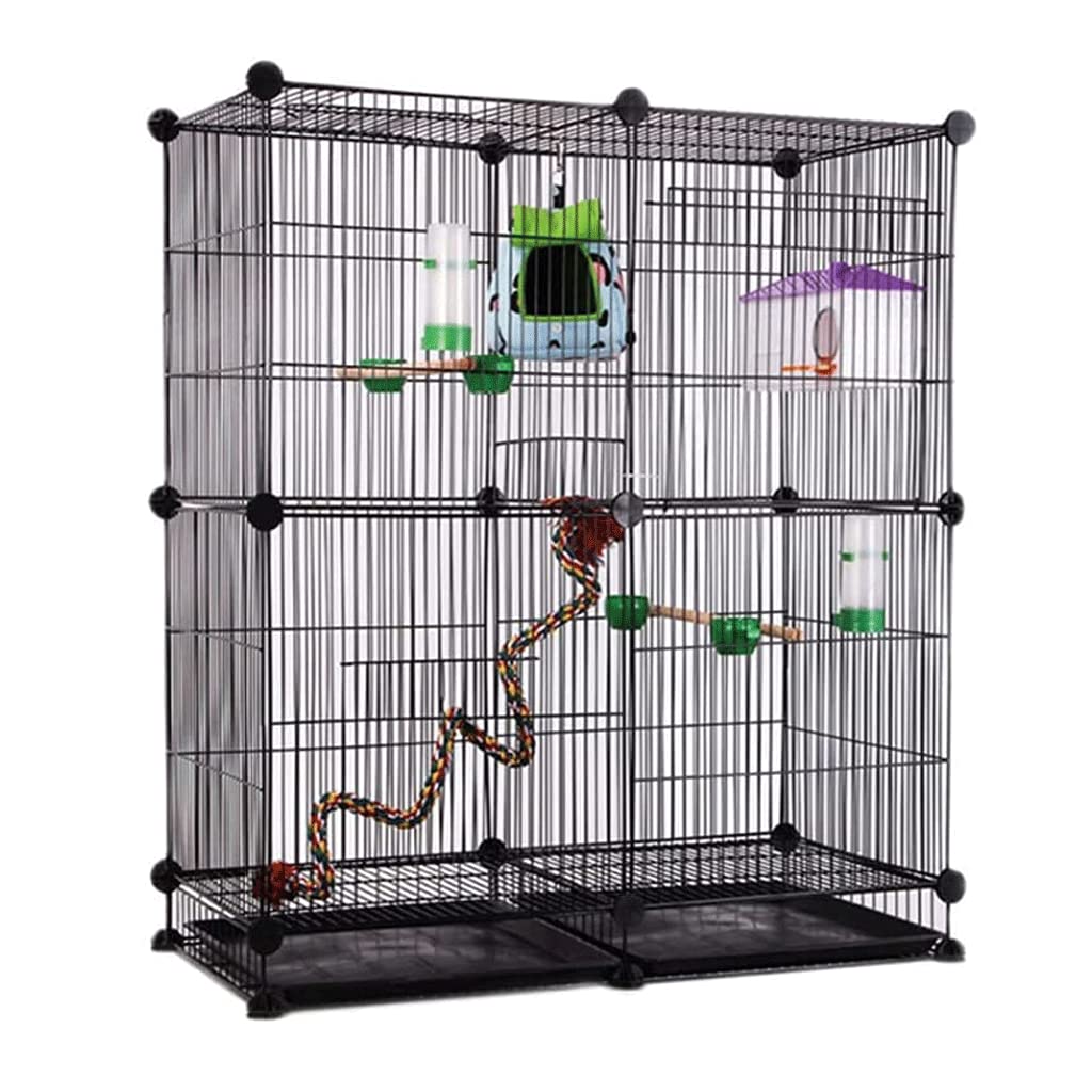 HTTGDGDH Large Bird Cages Metal Birdcage Creative Bird House Carrier Pet Products Flight Cage Parrot Birdhouse For Outdoor Balcony,E