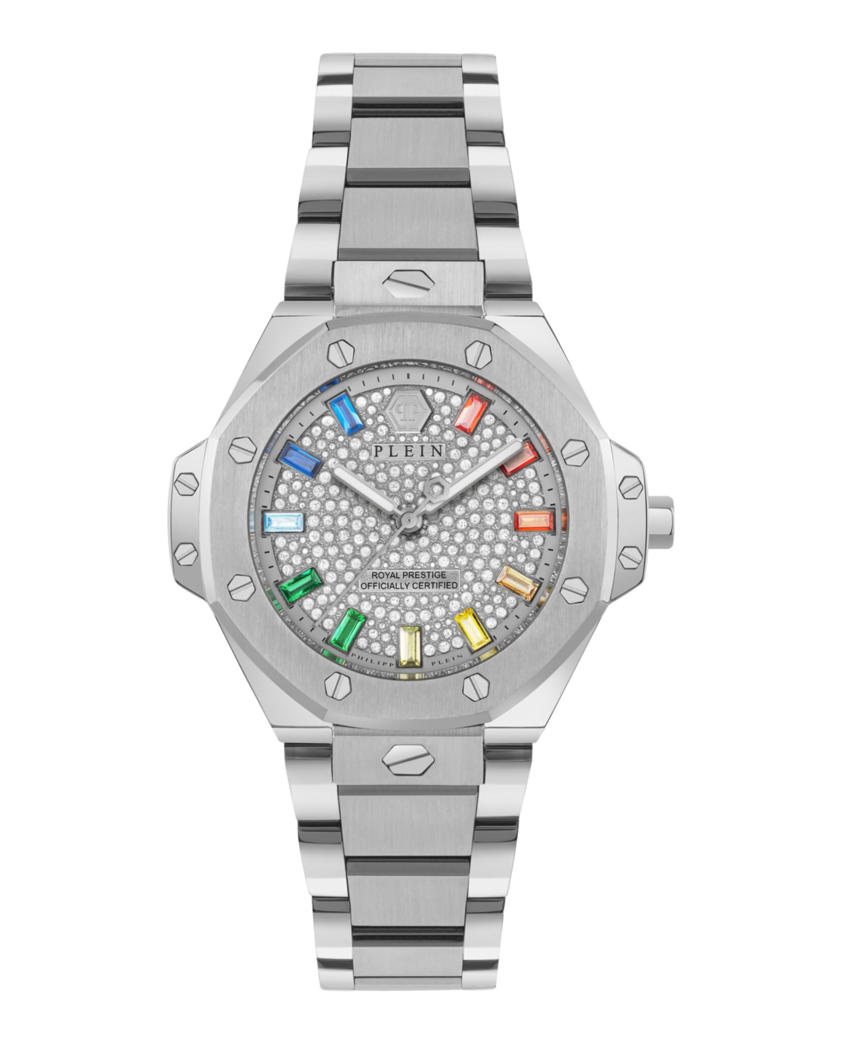Philipp Plein Women's Analogue Quarz Watch with Stainless Steel Strap PW4FA0425