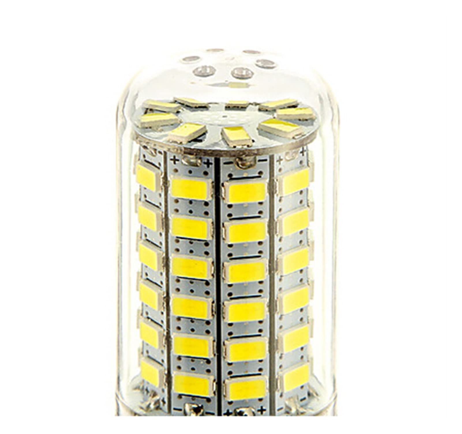 Żarówki domowe, 10 sztuk, żarówka kukurydziana LED E27 6 W Smd5730 69 LED oświetlenie świec reflektor dekoracja domu lampa 360 stopni, ciepła biel - E27 6 W
