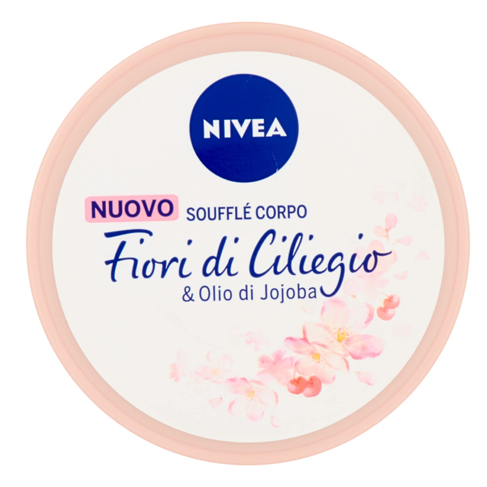 Nivea Suflet kwiaty wiśni krem nawilżający ciało lekka i delikatna konsystencja z perłami oleju Jojoba efekt gładkiej i aksamitnej skóry - 2 słoiki 200 ml