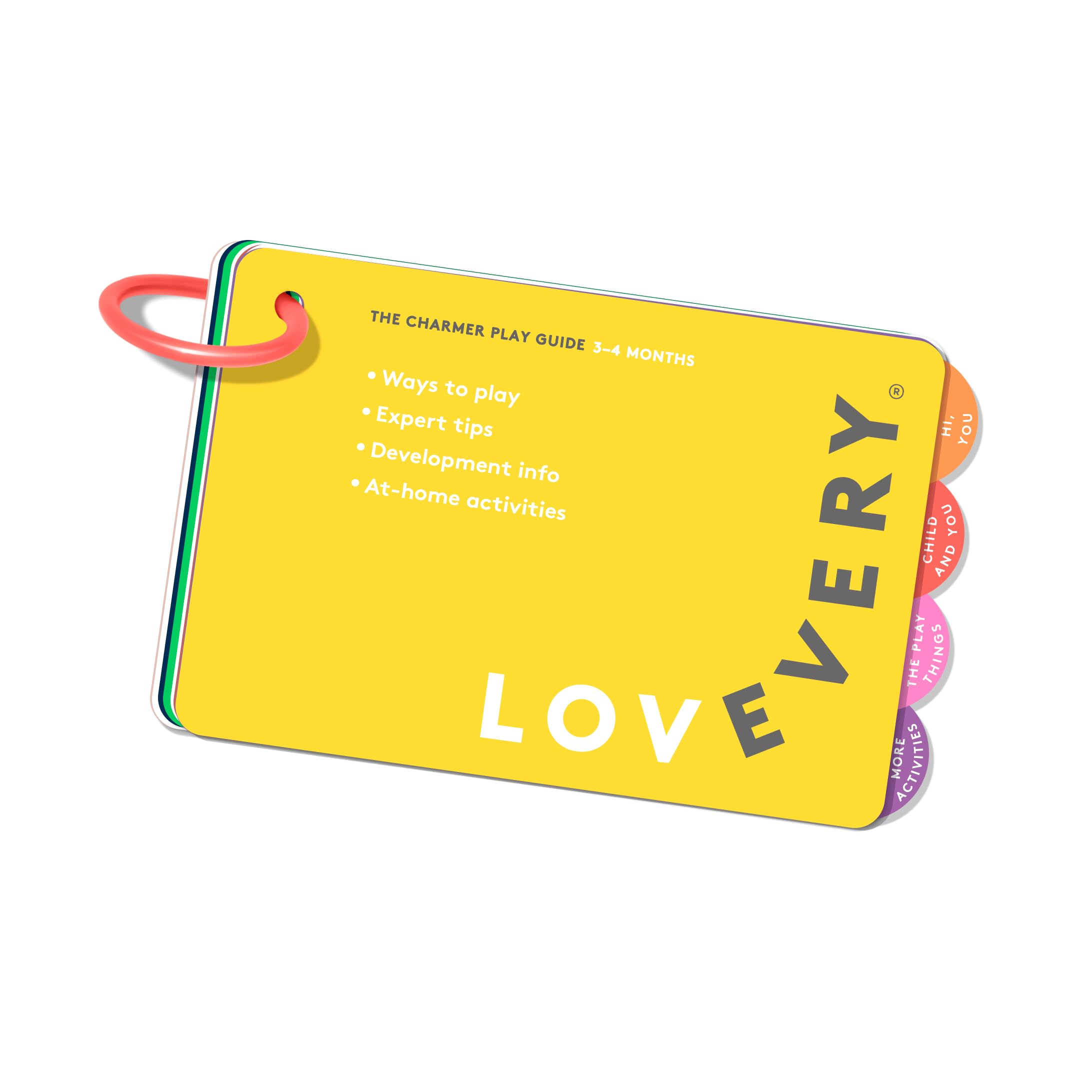 LOVEVERY, The Charmer Play Kit + Libro Bonus, tempo pancia e sviluppo della forza motoria, essenziale per neonati e miglior regalo per bambini 3-4+ mesi