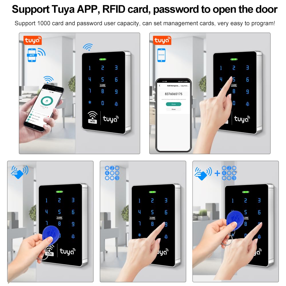 Sistema Di Controllo Accessi Della Porta,IP68 Impermeabile Casa