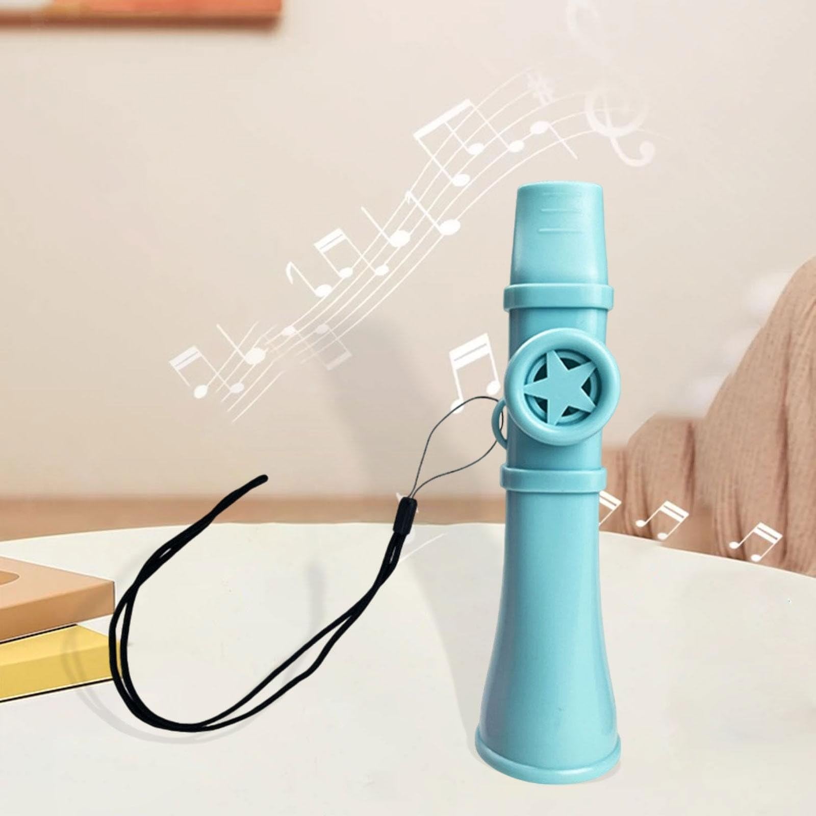 Kazoos Kazoo dla dorosłych i dzieci, nadaje się do prania, wielokrotnego użytku, bez membran, do kazoo, do gitary, ukulele, skrzypiec, fortepianu, klawiatury, łatwych do nauki instrumentów