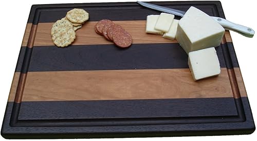 Miniatura 2 de Farmhouse Collection Large Cutting Board - Walnut & Cherry