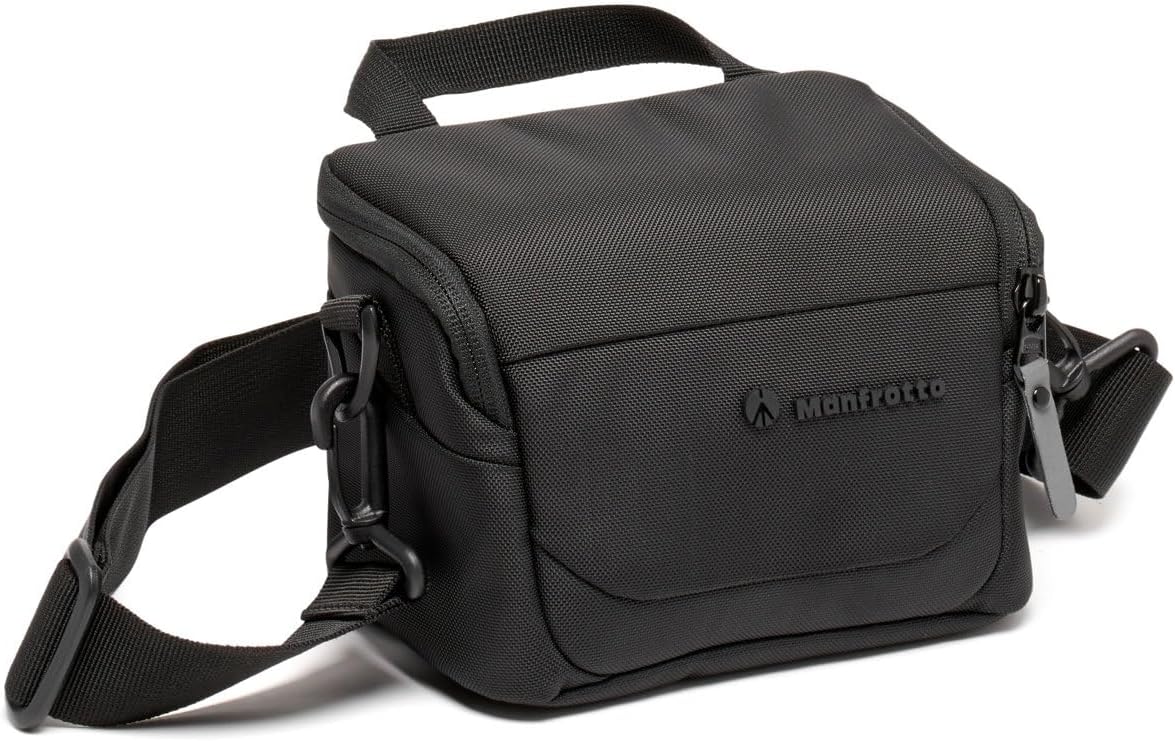 Manfrotto Advanced Shoulder Bag XS III for Reflex and Mirrorless Camera with Lens, Camera Bag, Camera Case with Tripod Mount and Rain Cover