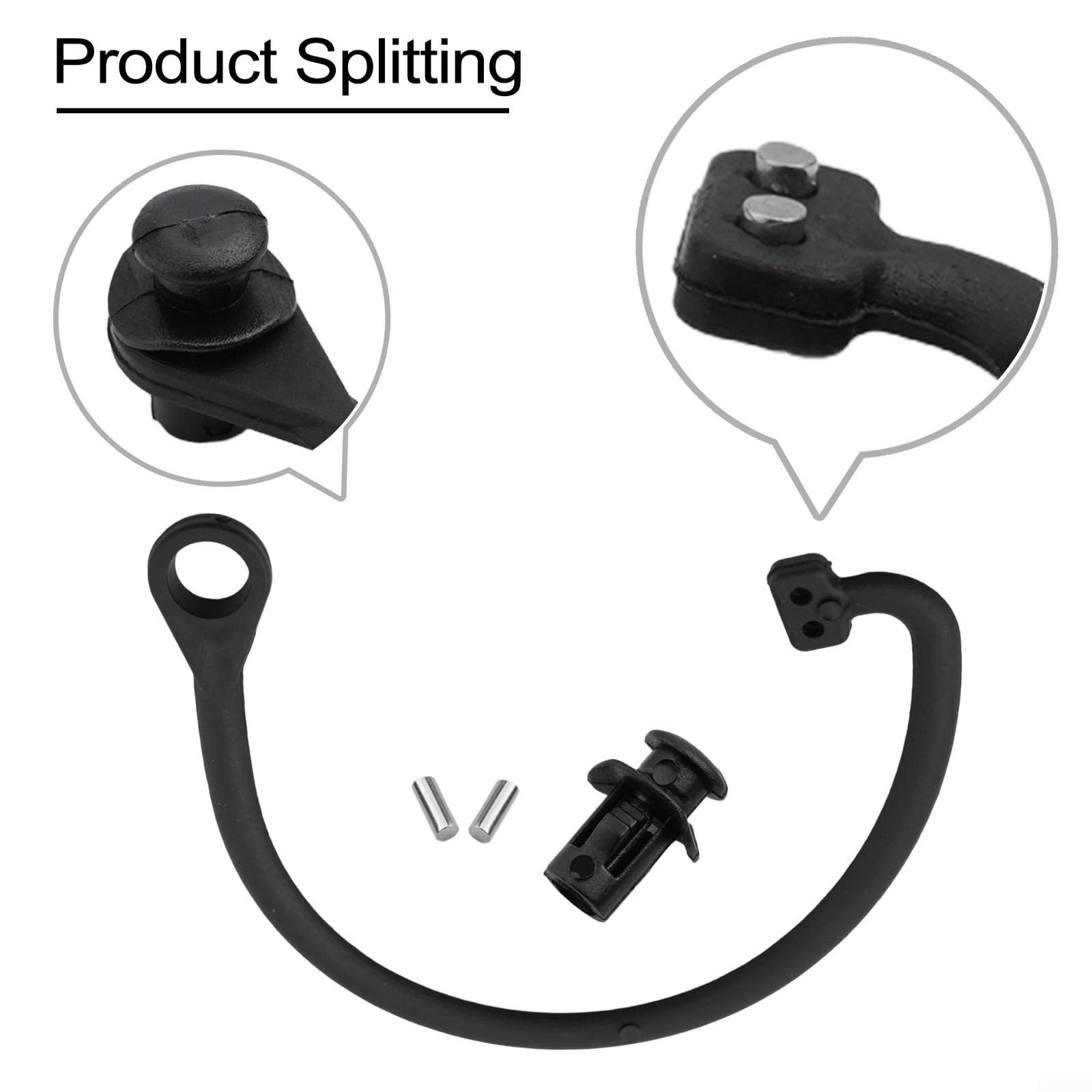 Cinghia di fissaggio per tappo del serbatoio del carburante, compatibile con modelli MK4, MK6 e A5, A8, Q5, C6, anno 1998-2018