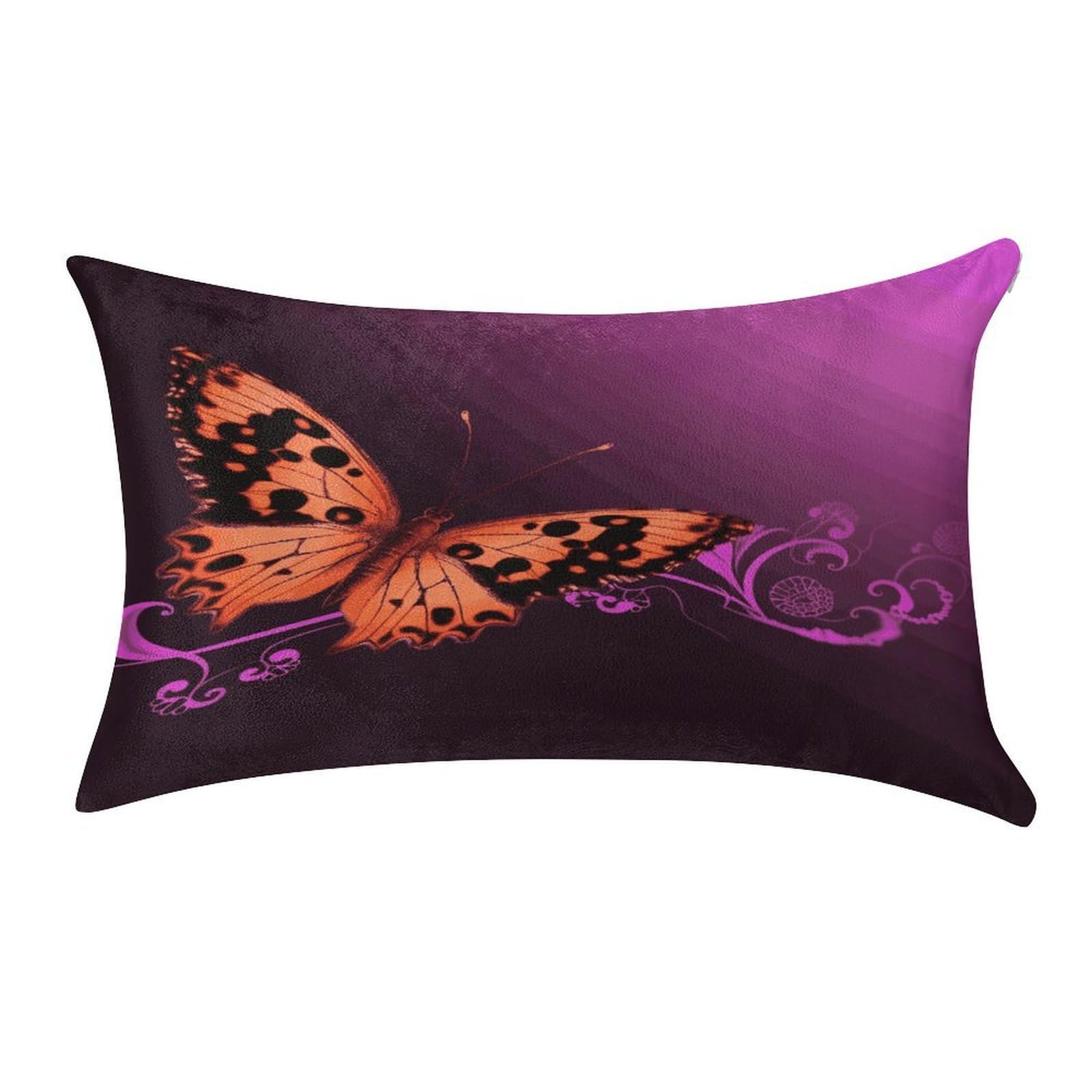 Fekiloot Style Nice Butterfly Pillow Covers Home Decor Pillow Cases