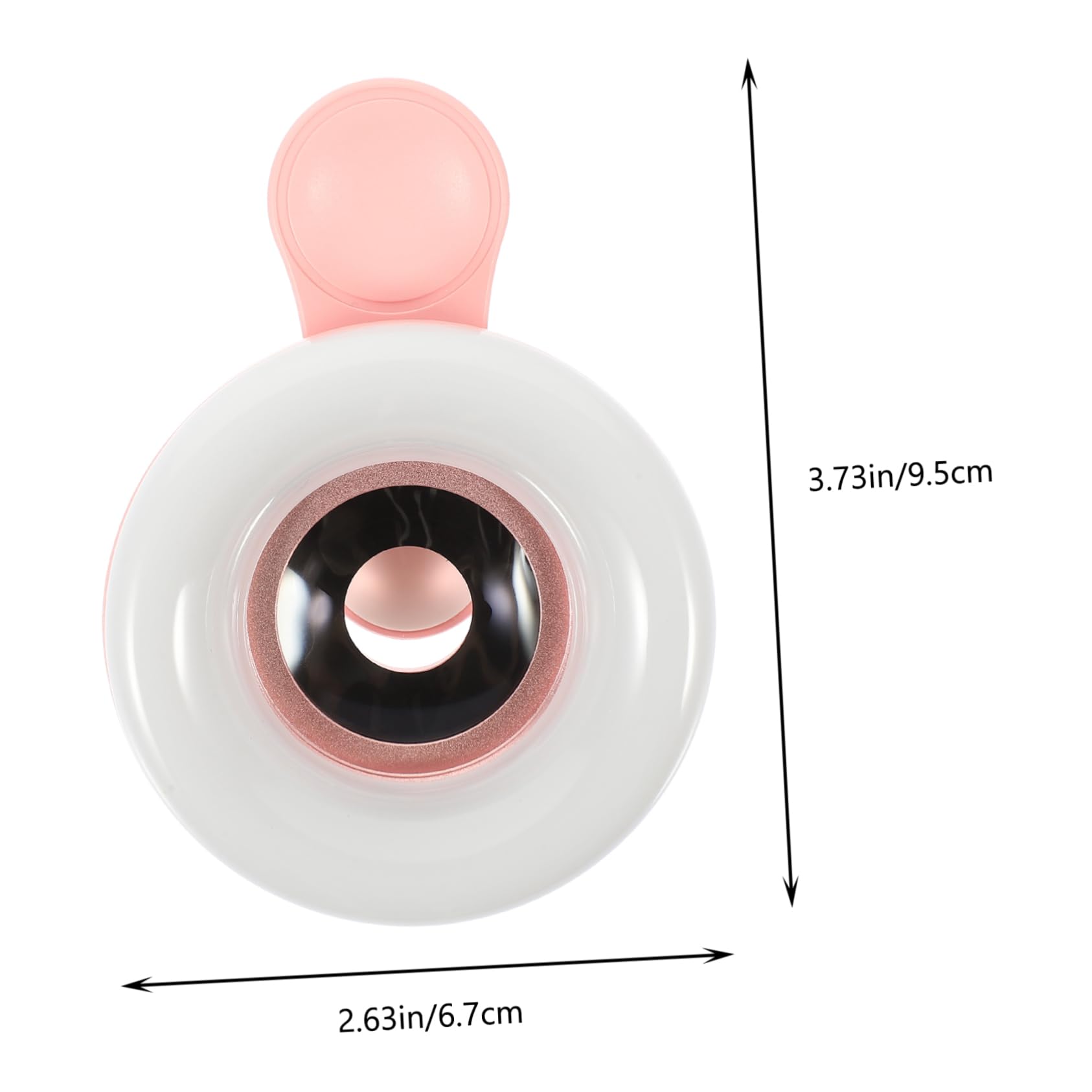 UTHCLO Mobile Phone Camera Lens 15x Macro Beauty Light for Photography Phone Macro Lens Selfie Clip