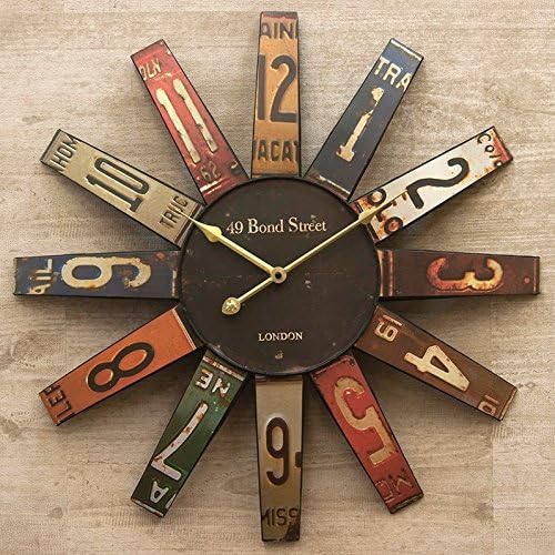 アメリカン ビンテージ風 グランド ビッグ 58cm クロック ナンバー