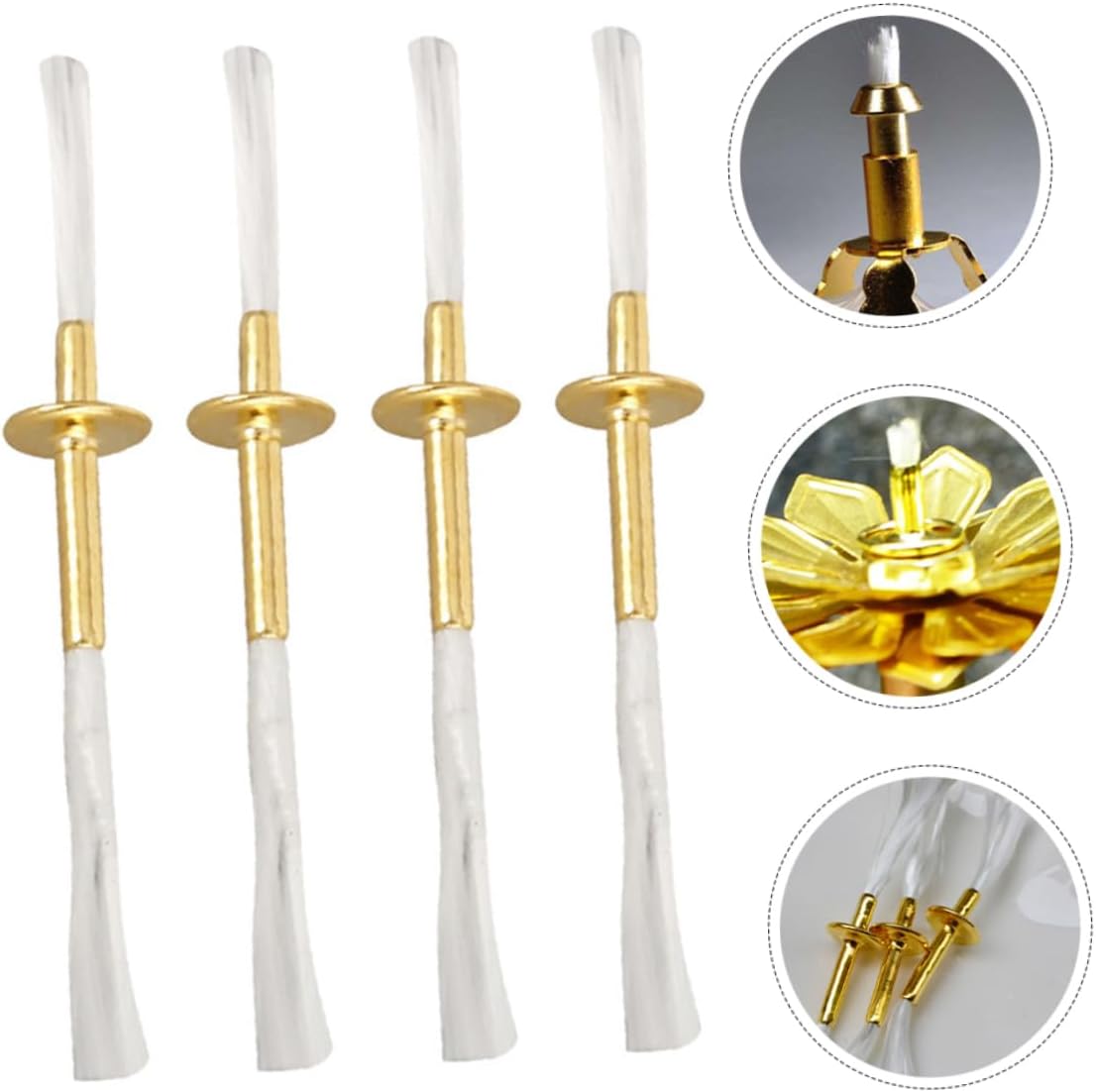 Sturdy Oil Lamp Wick Tube Bulk Replacement Wicks for Tea Lights Perfect for Retro Kerosene Lamps