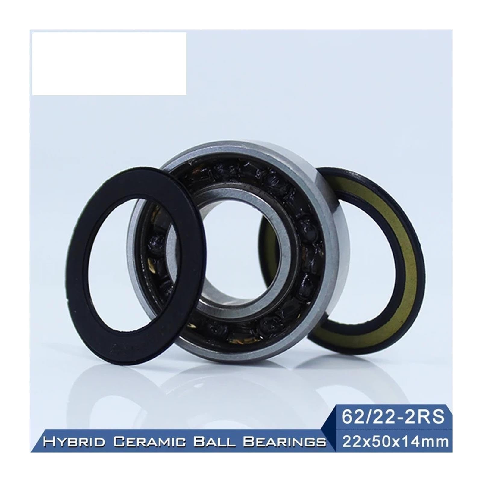 Cuscinetto in ceramica ibrido 1PC 62/22 RS