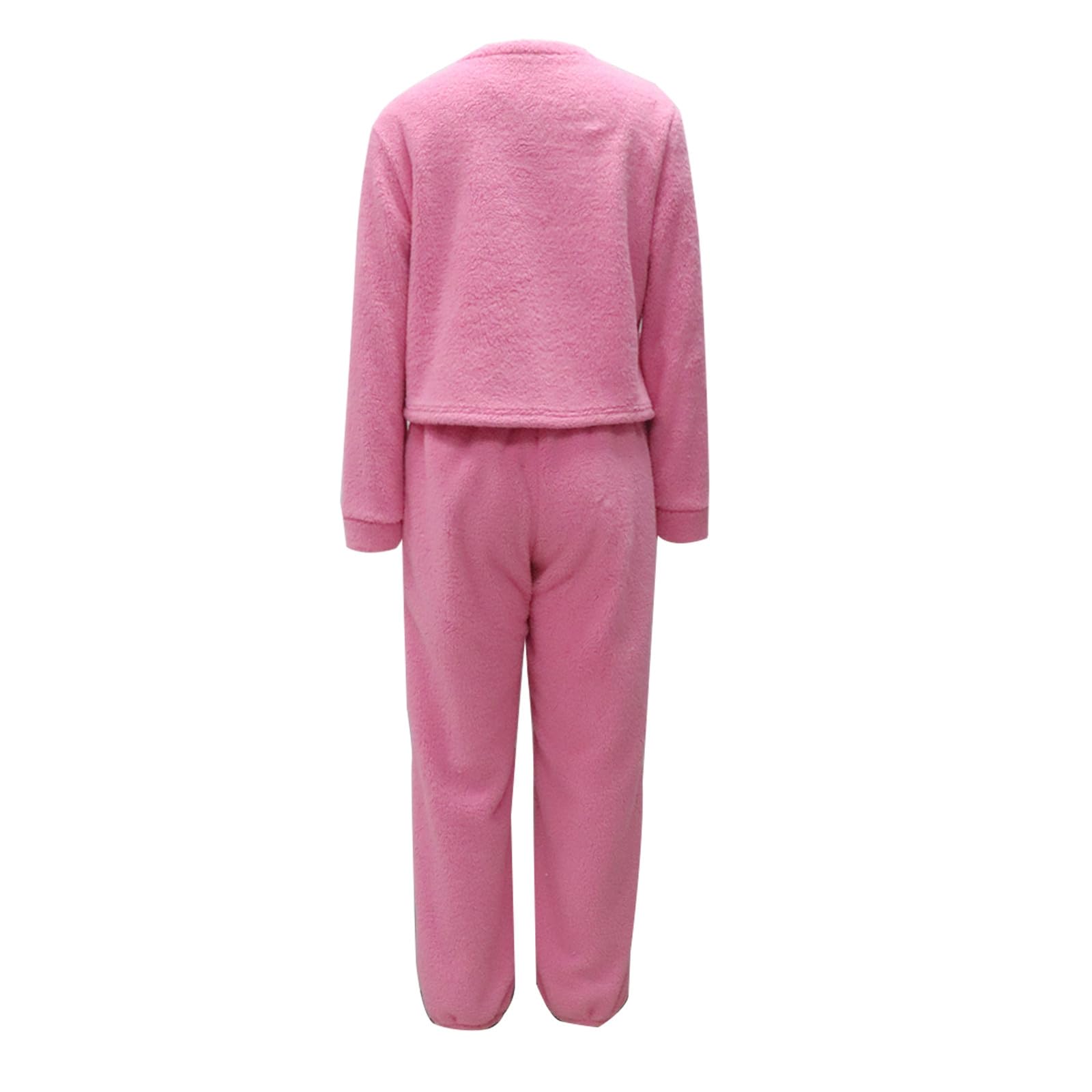 Pijama de invierno cálido y suave para mujer, ropa de dormir térmica, ropa de dormir para noches frías, relajación, ajuste cómodo, conjunto de dos piezas, ropa de dormir de manga larga, regalos