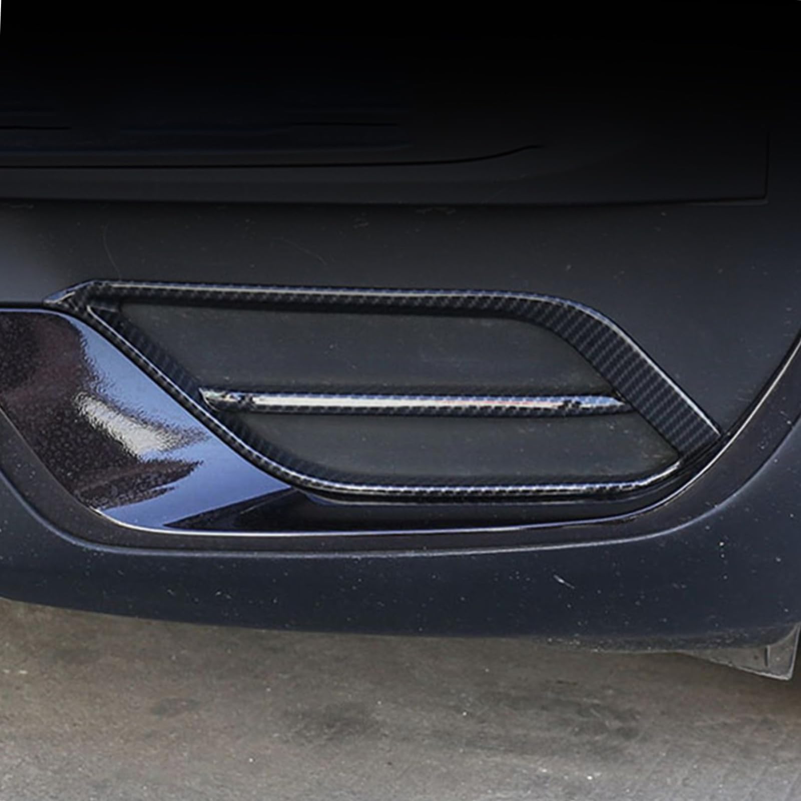 Dla BMW X1 F48 2020 Stylizacja samochodu Zderzak przedni Lampa przeciwmgielna Dekoracja ramy Pokrywa tapicerka ABS Motoryzacyjne akcesoria zewnętrzne (srebrne)