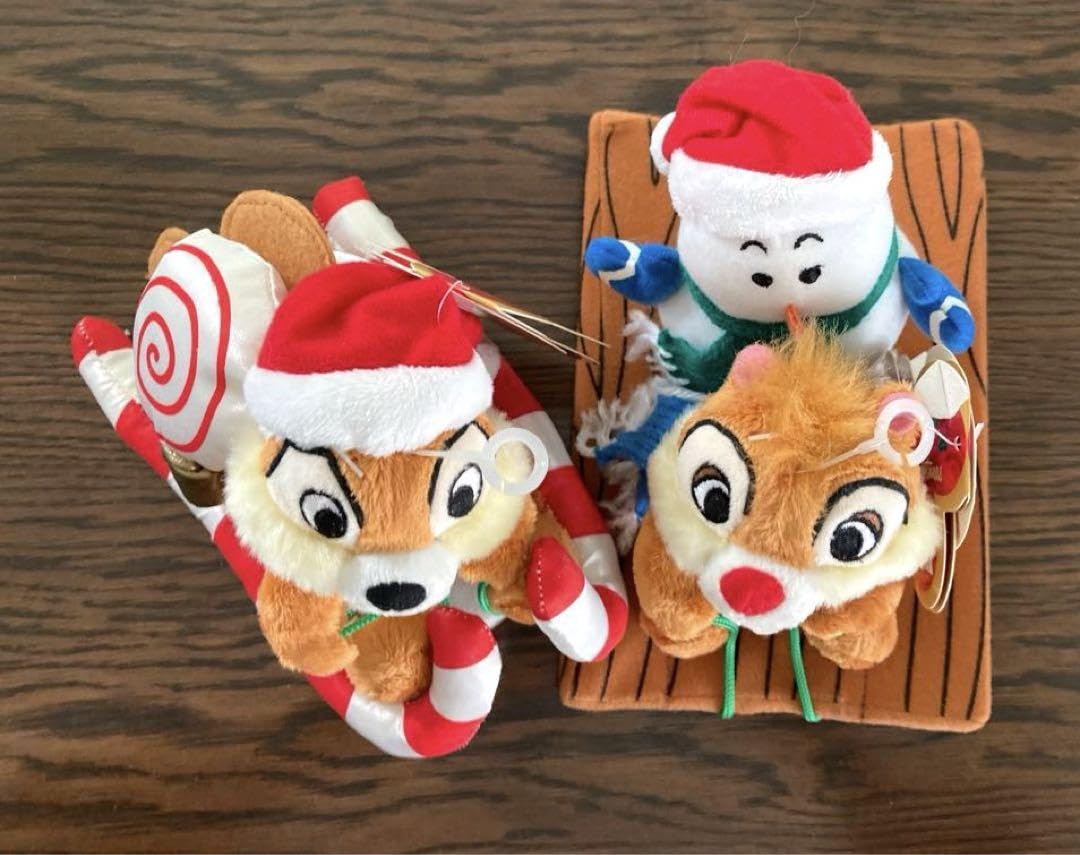 Amazon.co.jp: チップとデール ぬいぐるみ クリスマス パリ