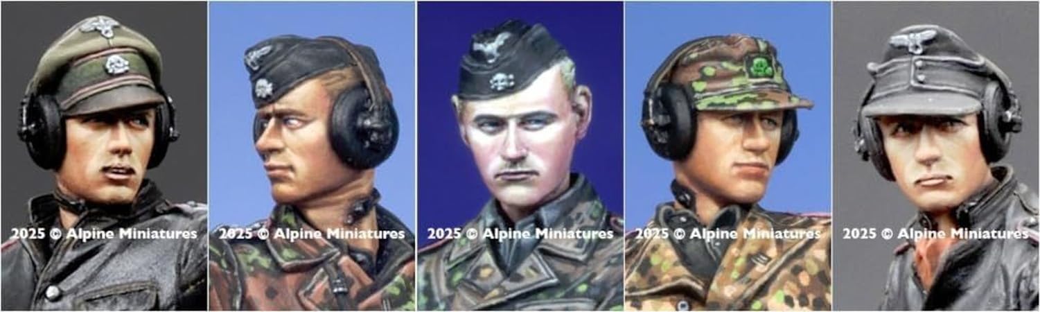 Amazon | アルパインミニチュア 1/35 WW2 ドイツ 武装親衛隊 戦車兵