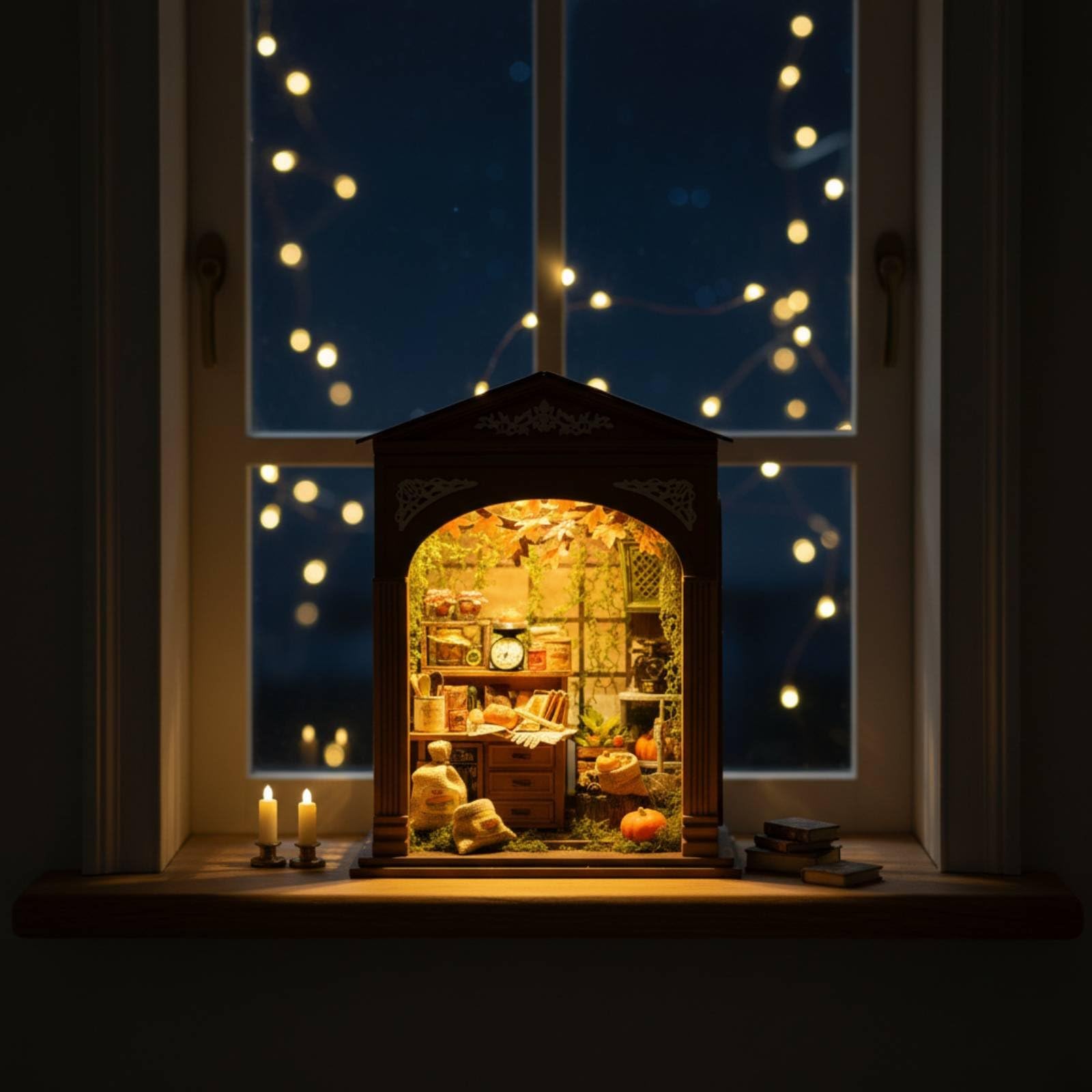 Jiuvaso Modellino Casa in Miniatura Kit Fai da Miniatura Stanza Mini Casa Artigianale Progetto Rilassante con Assemblaggio Manuale Adatto a Adulti Pazienti Hobbisti Decorazione