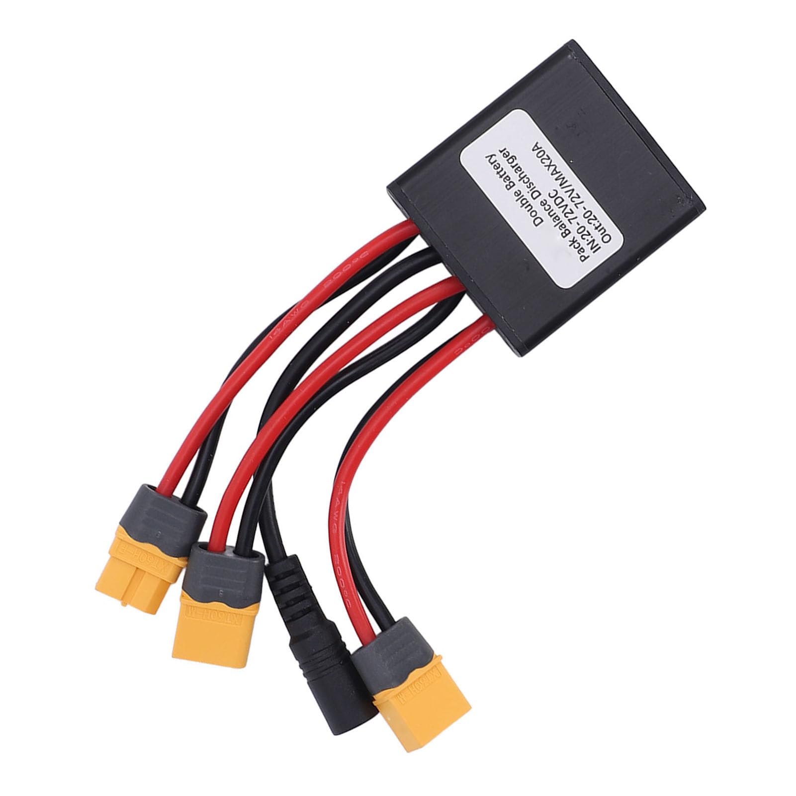 Sorandy Módulo Paralelo de Batería Doble, Portavoz del Convertidor de Batería Doble Adaptador de Módulo Paralelo de para Reemplazo