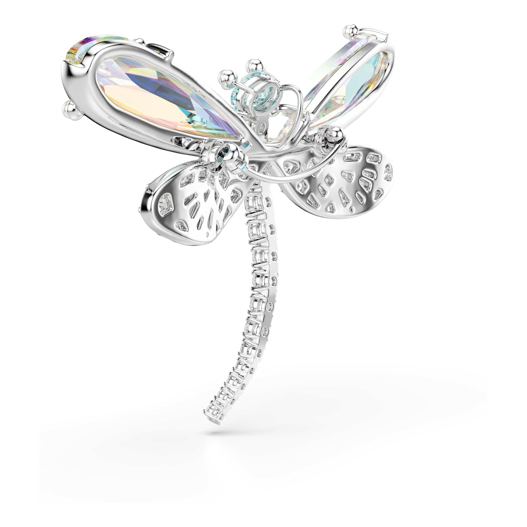 Swarovski x Ariana Grande Collezione, Tagli misti, Libellula, Placcato rodio