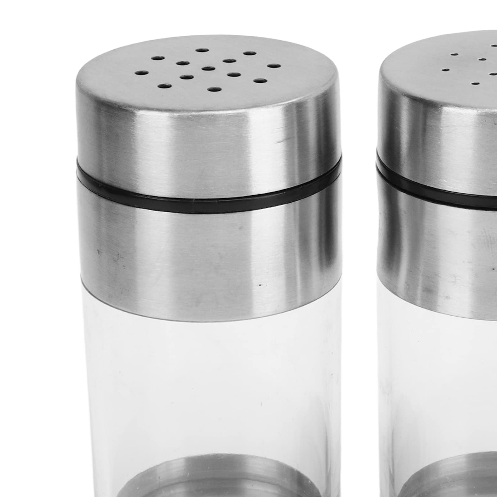 Vaso per condimenti, set di barattoli per spezie in acciaio inossidabile resistente alla ruggine, facile da pulire per viaggi all'aria aperta