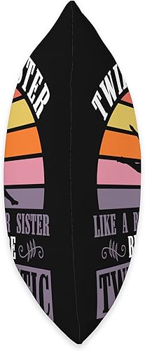 Miniatura 2 de Baton Twirling & Majorette Dance Designs Baton Twirler Sister Design for Majorette Cheerleader Sisrer Throw Pillow, 18x18, Multicolor