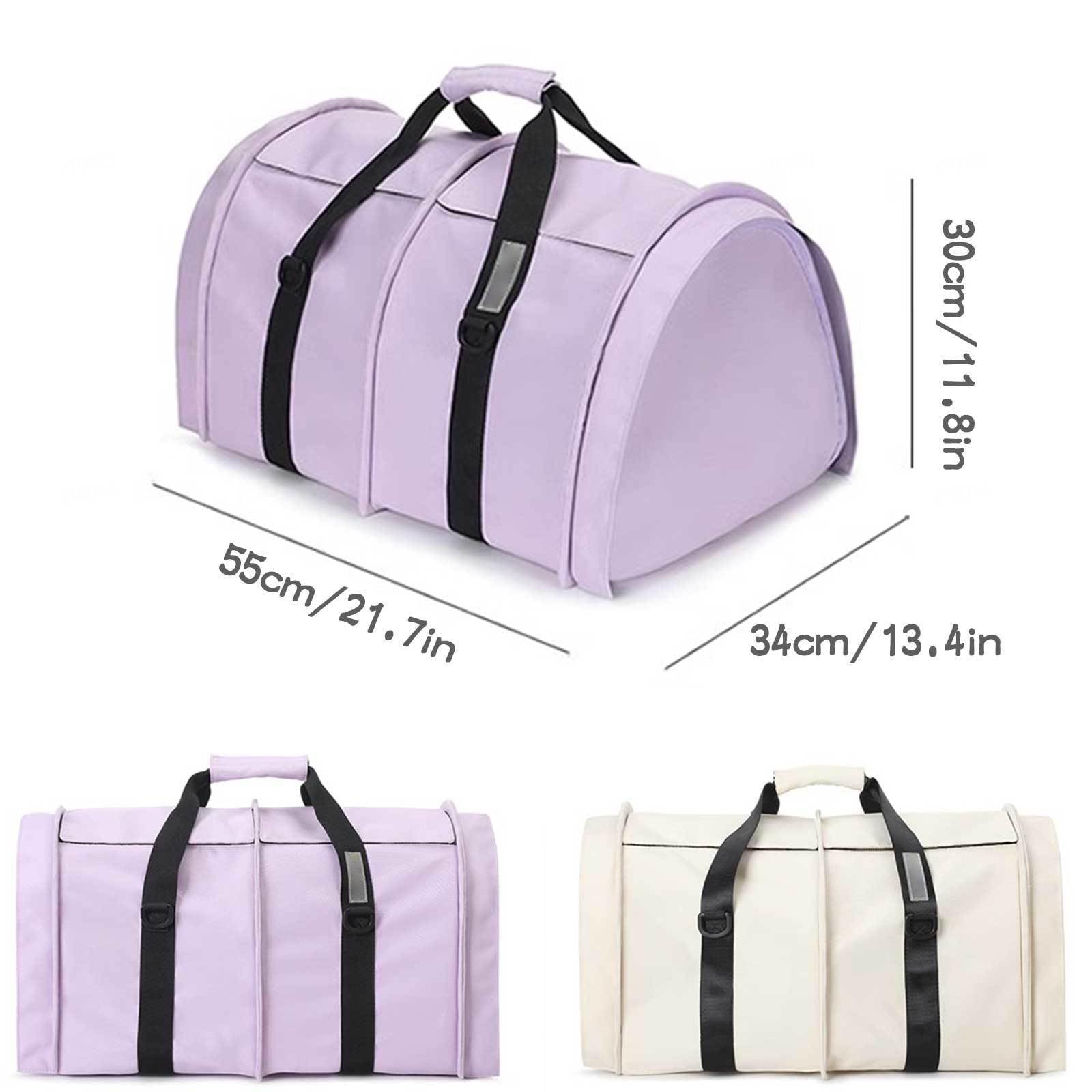 Bolsa de Transporte para Gatos y Perros Bolso Ligero para Mascotas con Lados Suaves Bolsa de Hombro Transpirable para Animales Pequeños, Conejos, Cachorros y Gatitos de hasta 10 LB,Beige