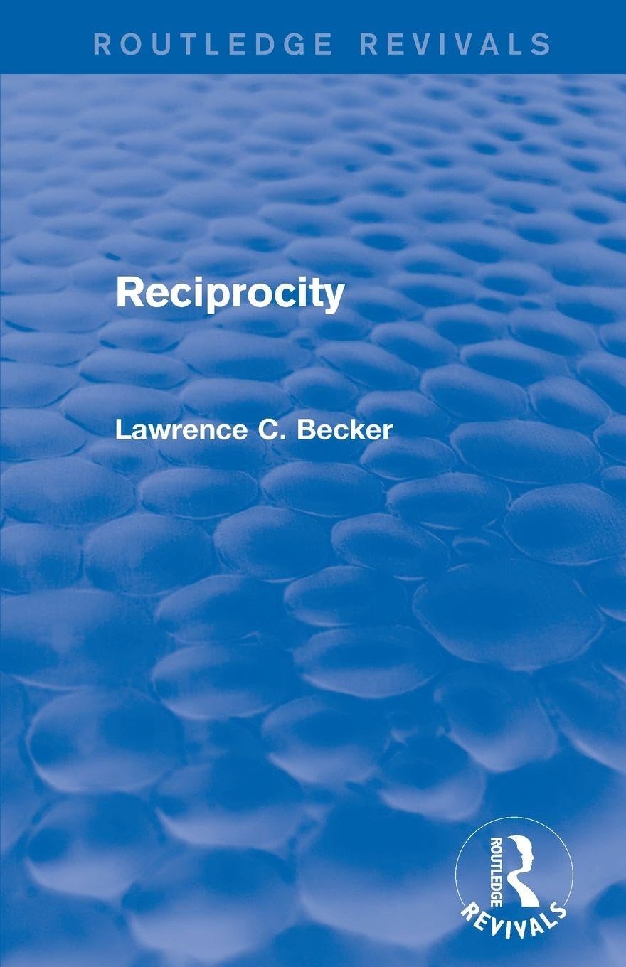 Reciprocity (Routledge Revivals)