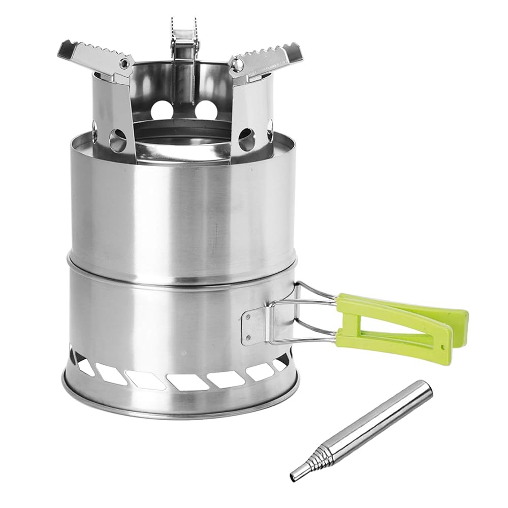 ❤燃料を現地調達できる超便利なウッドストーブ❣ソロキャンパーに大人気♪❤大 ❤燃料を現地調達できる超便利なウッドストーブ❣ソロキャンパー