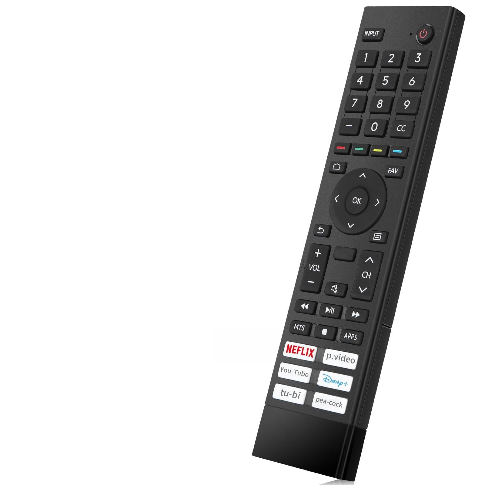 for Hisense-Smart-TV-Remote Replacement, for Hisense 4K UHD Android Smart TVs (ERF3J80H)
