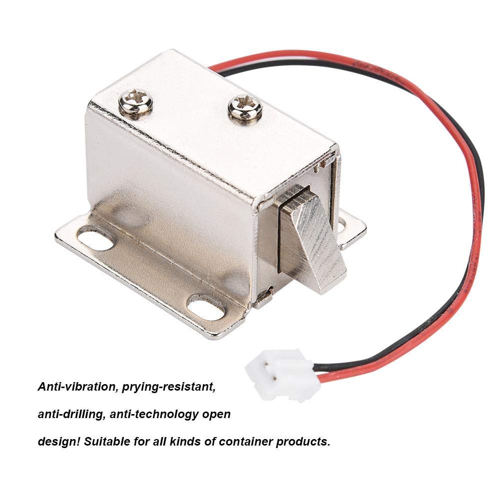 schloss öffnen vibration Elektro-Schloss für Tür und Schublade, DC 6 V/12 V : Amazon.de: Baumarkt