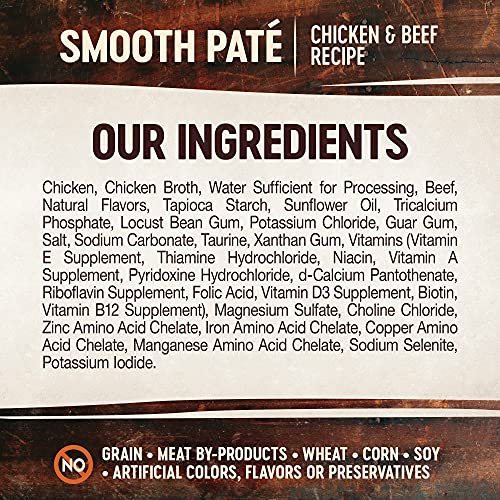 Wellness CORE Tiny Tasters Pate Adult Wet Cat Food,Natural,Protein-Rich,Grain Free,1.75 Ounce Pouch (Chicken & Beef),(Pack of 24) - image 5