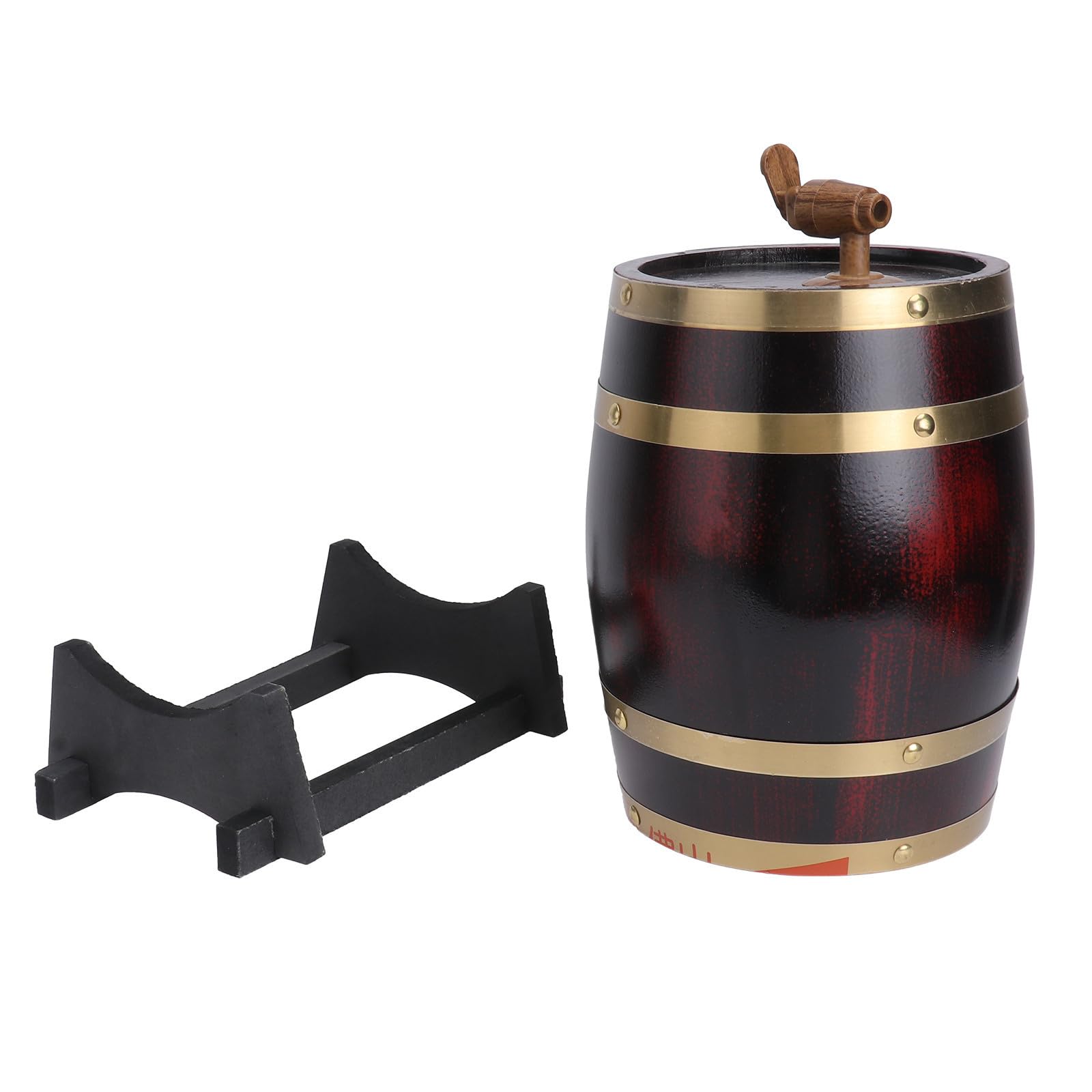 Sosoport Barril de Vino de 3 Litros en Madera de Pino Grifo