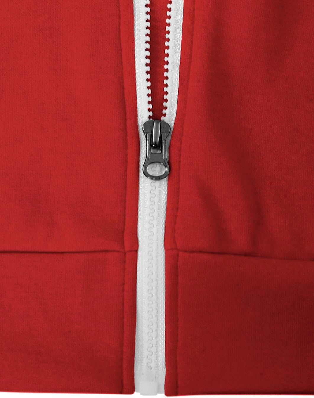 Ohoo Mens Slim Fit Sleeveless Lightweight Zip Up Hooded Sweatshirt Vest Hoodie