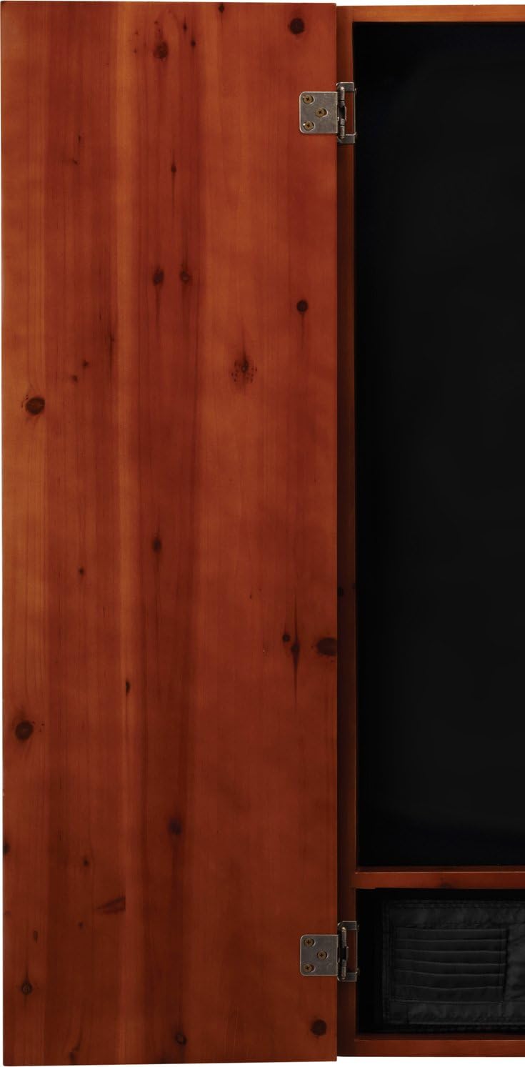 Viper Metropolitan Solid Wood Electronic Soft Tip Dartboard Cabinet: Cabinet Only (No Dartboard), Cinnamon Finish : Sports & Outdoors
