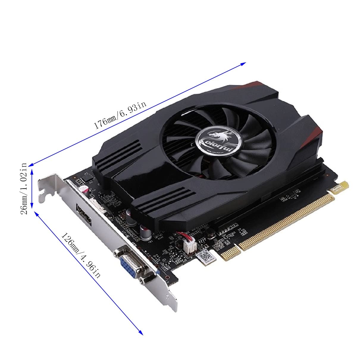 グラフィックボード・グラボ・ビデオカード GEFORCE GT1030 Amazon | GeForce GT1030 4G グラフィックカード 4GB 64Bit VGA+