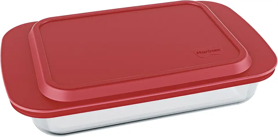 Nadir Figueiredo - Assadeira 5,0L Pratica Retangular Com Tampa Marinex Nadir Gd16538265