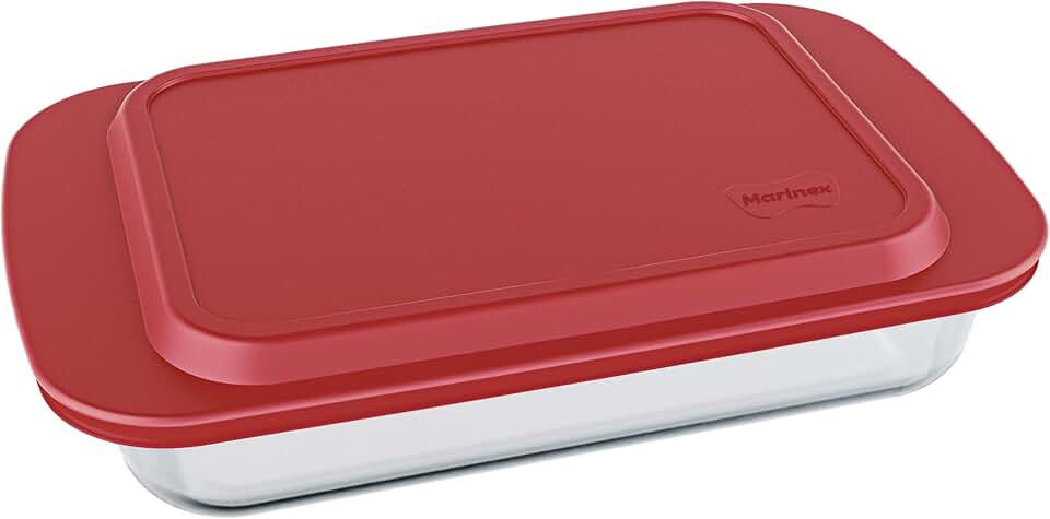 Nadir Figueiredo - Assadeira 5,0L Pratica Retangular Com Tampa Marinex Nadir Gd16538265