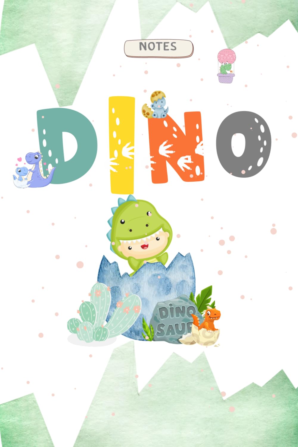 Dino: Lined Dinosaur Notebook