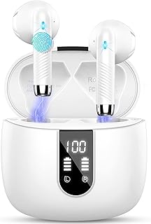 Wireless Headphones Bluetooth 5.3 Headphones with 4 ENC Mics, 2024 Wireless Bluetooth Noise Cancellation, 56H HiFi Stereo …