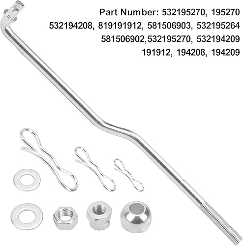 Miniatura 2 de 532195270 195270 Kit de suspensión de elevación de plataforma delantera compatible con Craftsman Husqvarna Poulan 581506902, 581506903, 581506904,