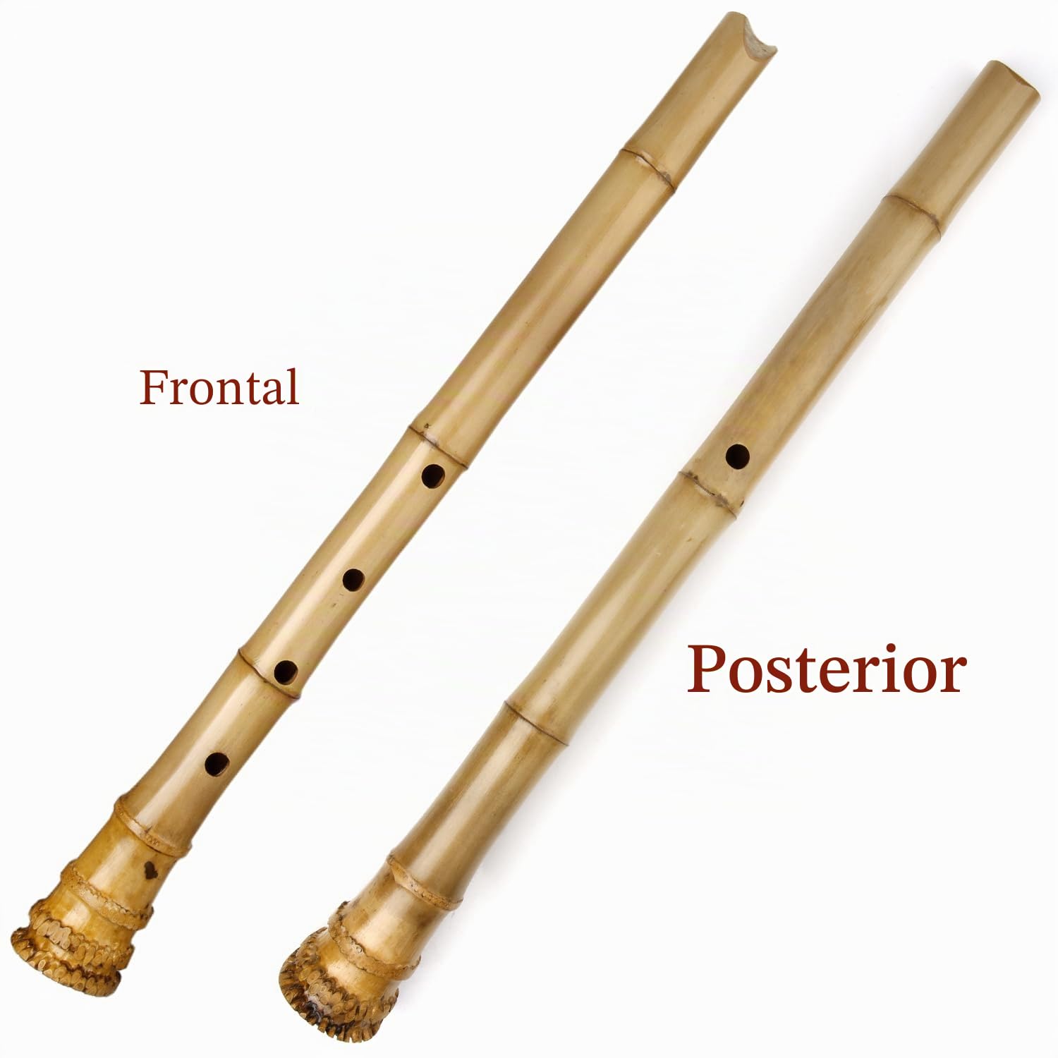 Instrumento musical tradicional, llave D, 5 agujeros, estilo japonés, Shakuhachi D/E, flauta de bambú con raíz, instrumento de viento de madera (llave D 1.8)