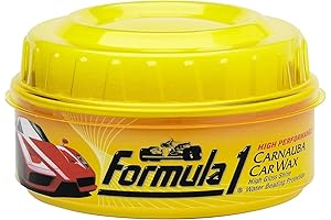 Formula 1 High-Shine Carnauba Car Wax: Enhance Your Ride's Radiance