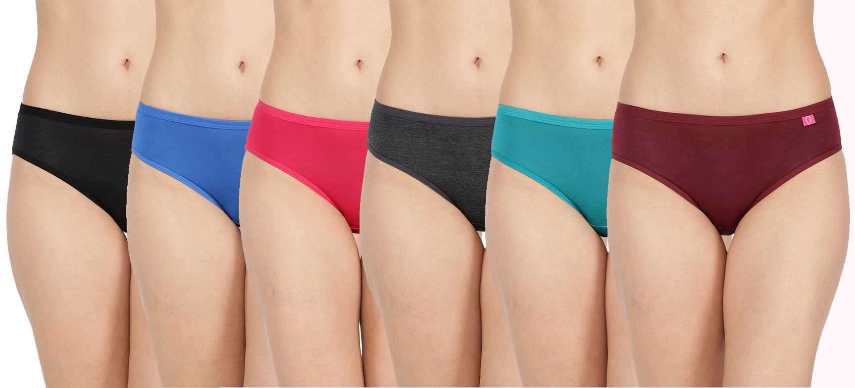 missy empire Dollar Missy Women's Cotton Modern Slim Fit Hipster Panties-picture-37