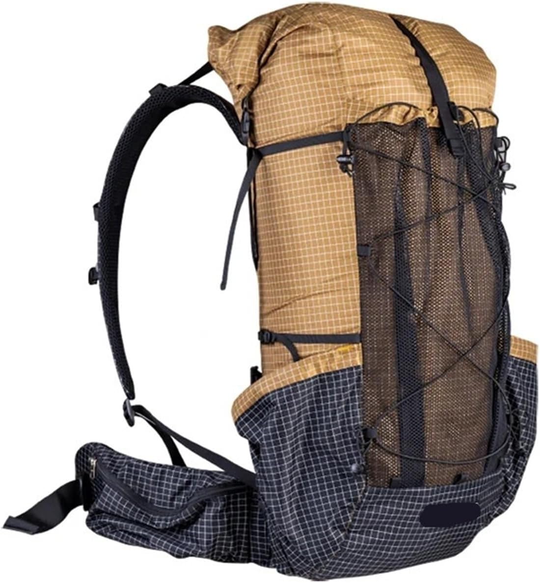 56L (40+16) Ultralight Frameless Outdoor Backpack – For Travel & Camping(Green)