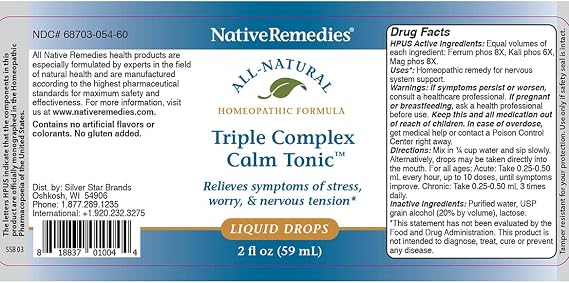 Native Remedies Tic Calm ComboPack
