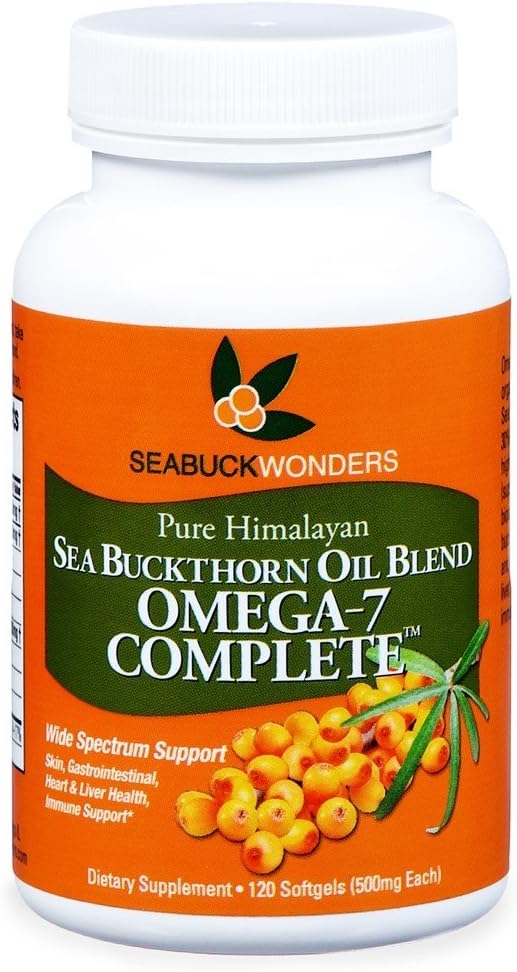 Seabuck Wonders Sea Buckthorn Oil Blend 120 Sgel