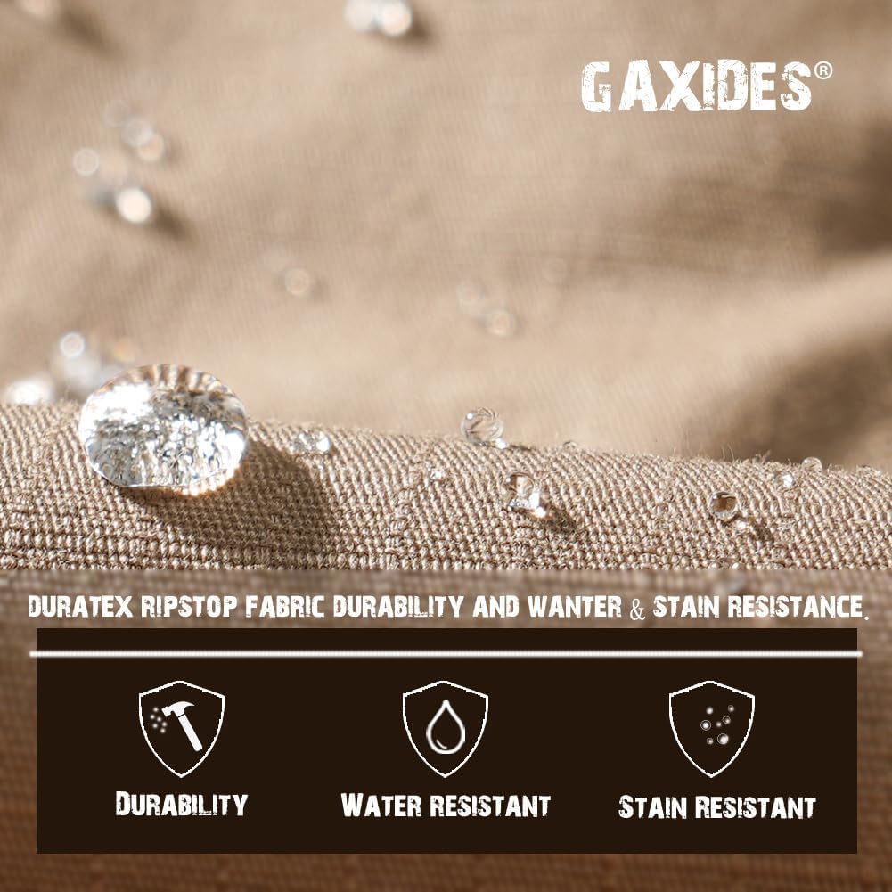 Men's Tactical Pants, Waterproof Rip-Resistant Cargo Pants with 9 Pockets for Hiking, Work, Camping,and Fishing. - Image 6