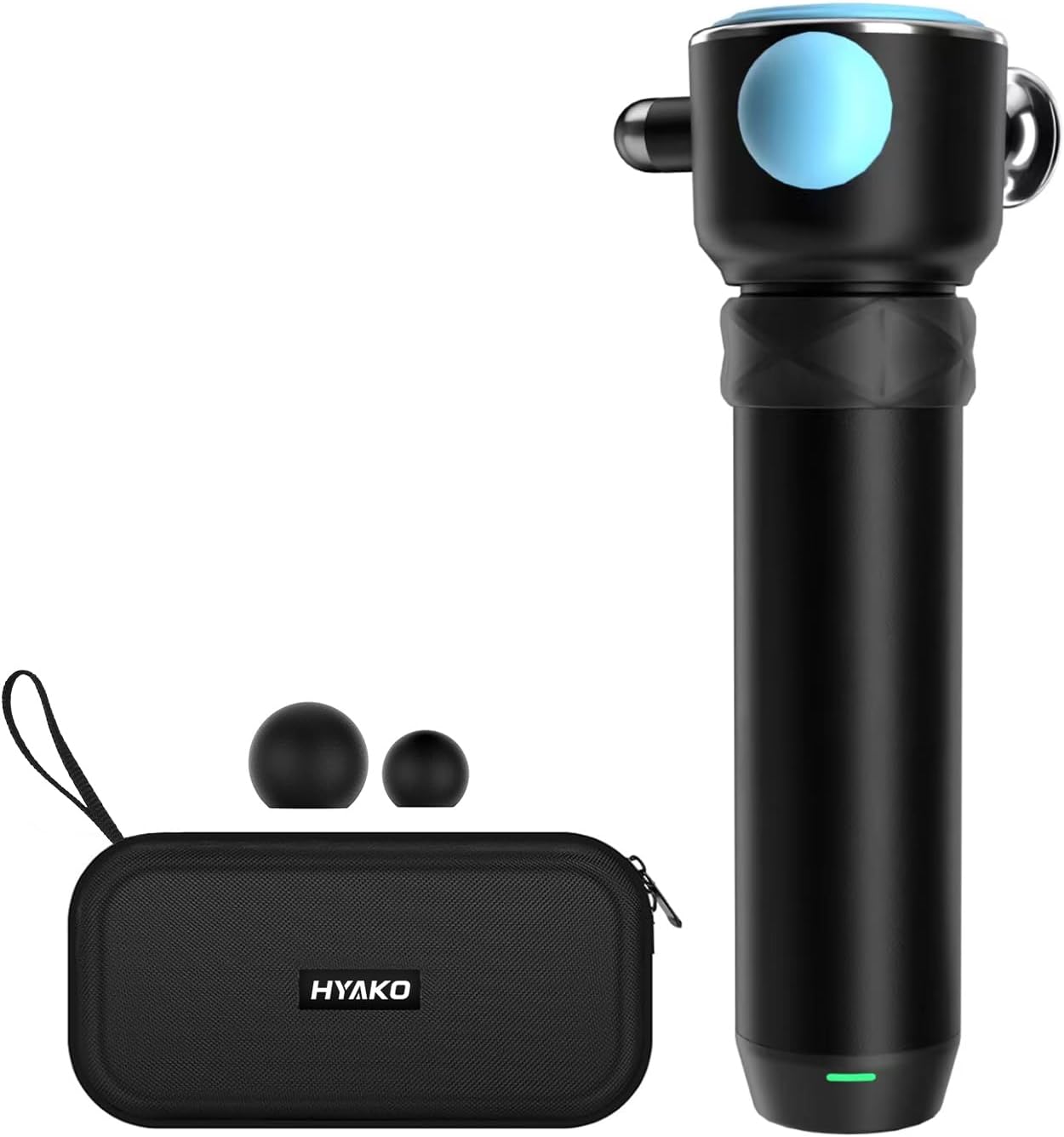 HYAKO Pro R1 Therapy Massager – Handheld Deep Tissue Vibration Massager for Full Body Pain Relief & Fascial limitation & Treats Sensitive Areas | Pressure Point Massage Tool (Upgraded)-Blue HYAKO Pro R1 Therapy Massager – Handheld Deep Tissue Vibration Massager for Full Body Pain Relief & Fascial limitation & Treats Sensitive Areas | Pressure Point Massage Tool (Upgraded)-Blue