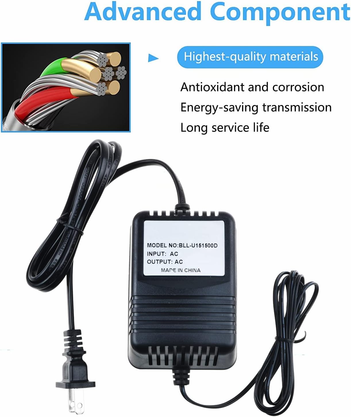 9V 1A AC-AC Adapter for Alesis 3630 Compressor A30910C Power Charger